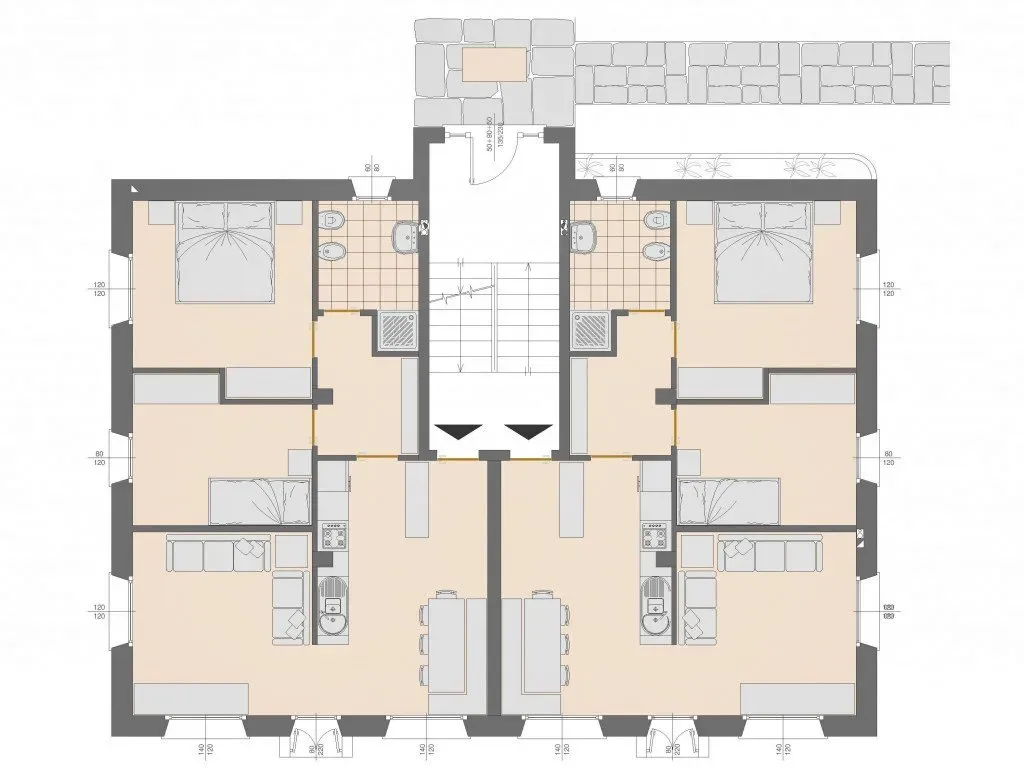 case vacanze madesimo progetto