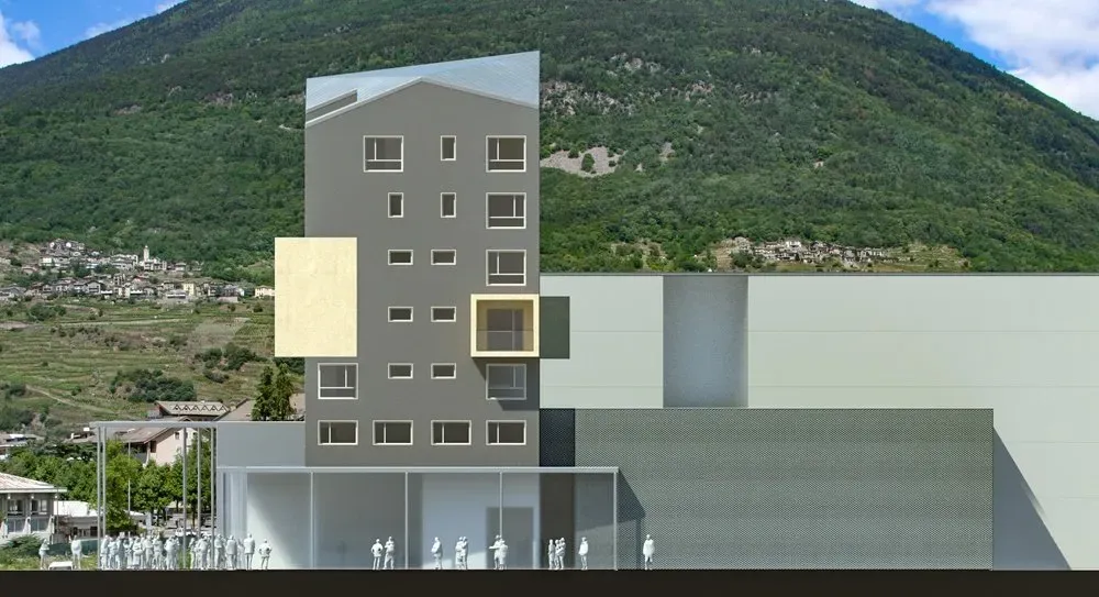 Area Carini sondrio render