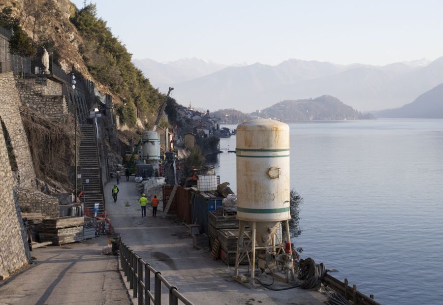 cantiere strada regina tremezzina co