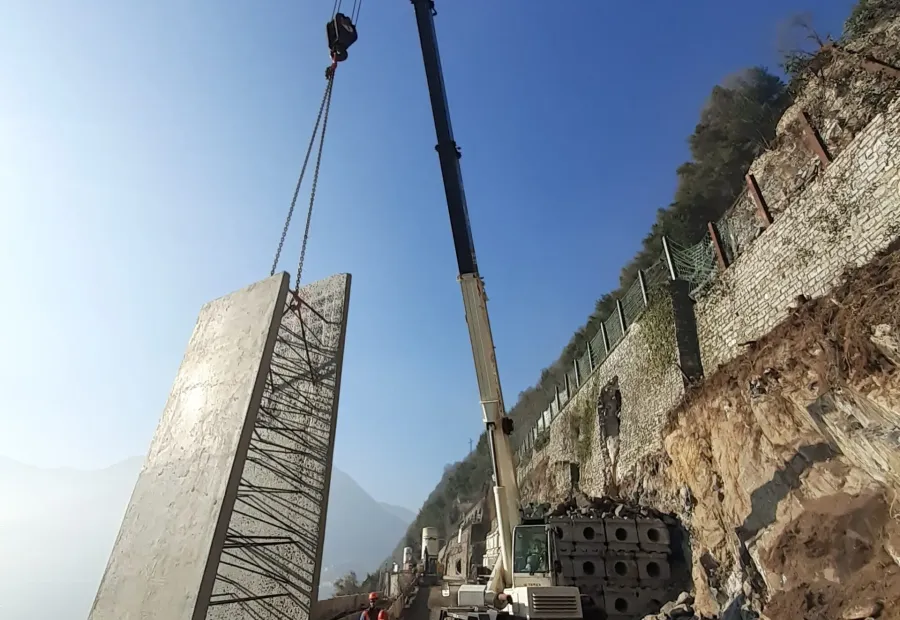 cantiere strada regina tremezzina co