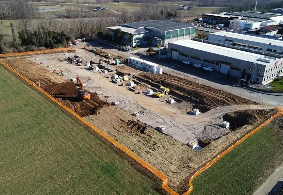 cantiere croce rossa italiana sede di Lomazzo