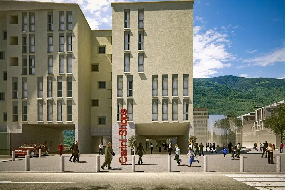 Area Carini sondrio render