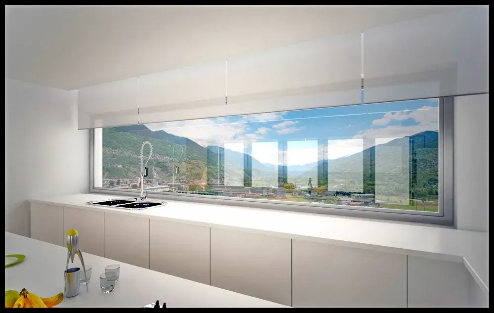 Area Carini sondrio render interni