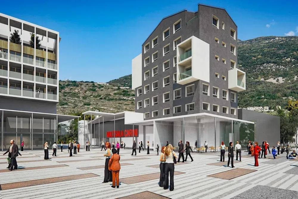 Area Carini sondrio render