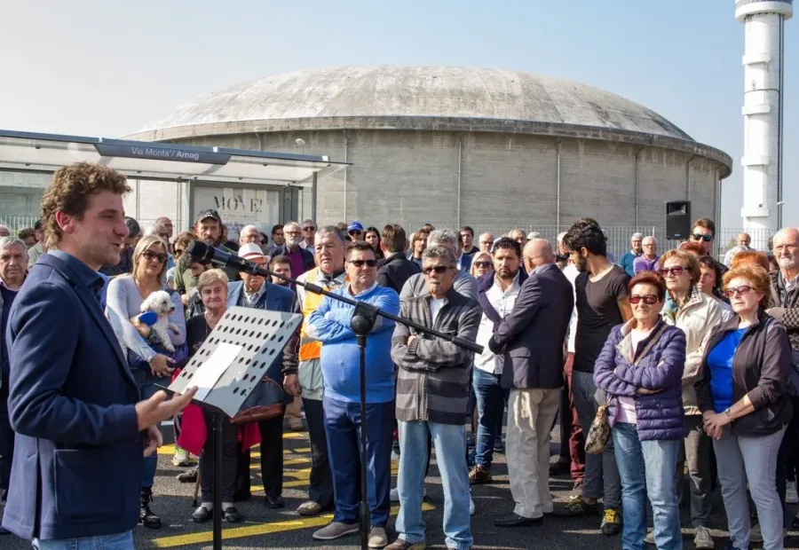 sottopasso padova inaugurazione