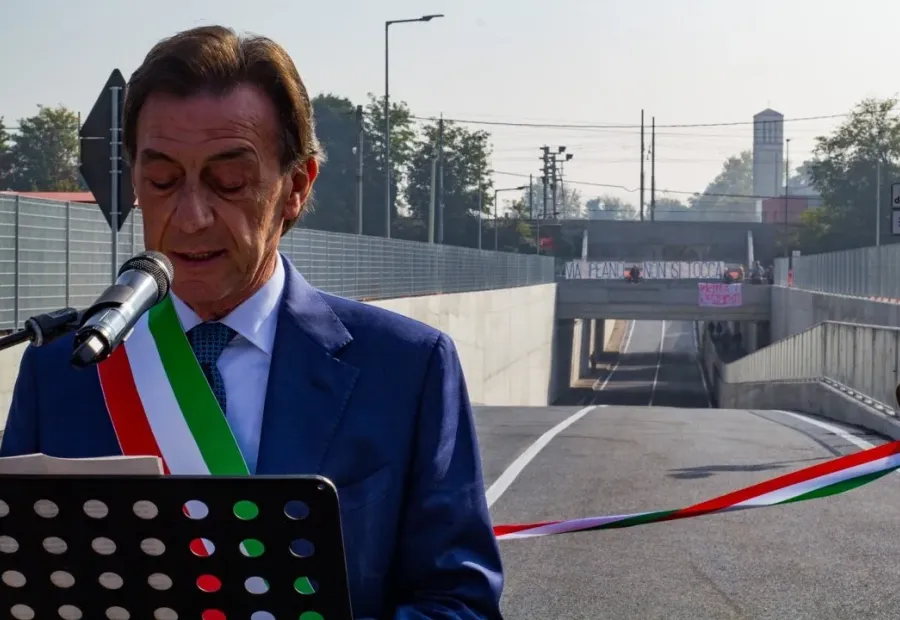 sottopasso padova inaugurazione