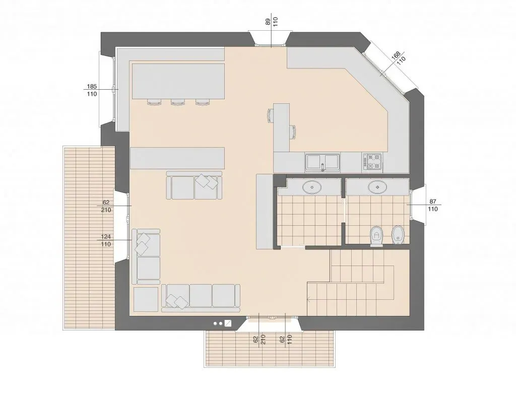 case vacanze madesimo progetto