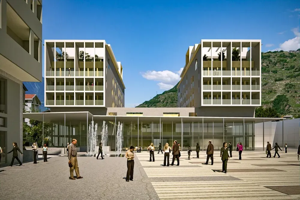 Area Carini sondrio render