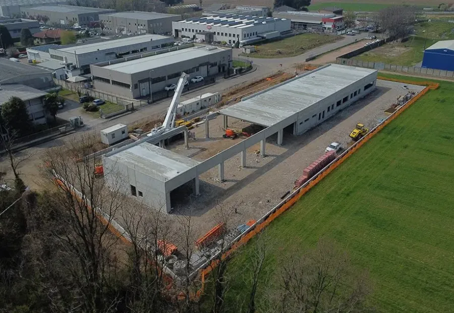 cantiere croce rossa italiana sede di Lomazzo