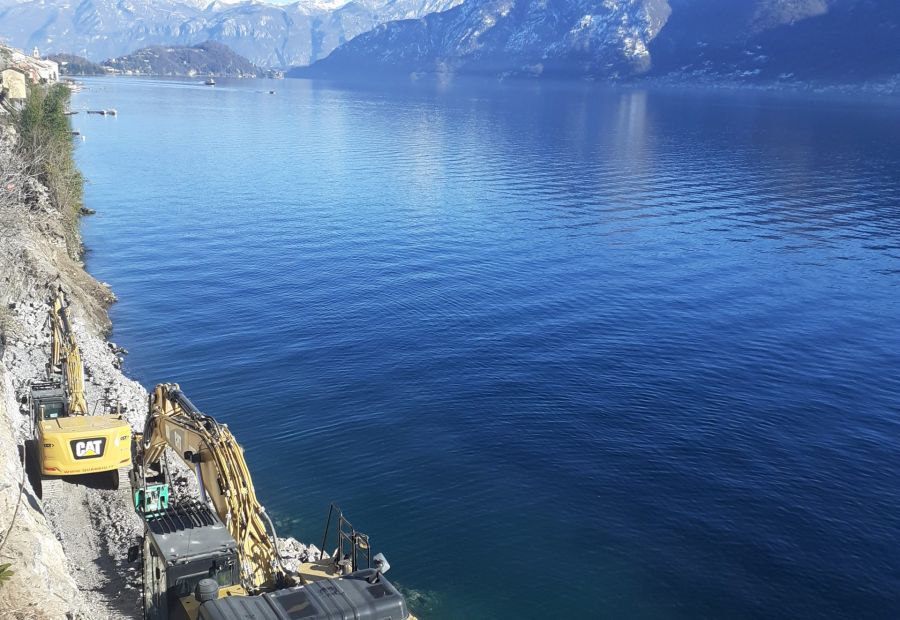 cantiere strada regina tremezzina co