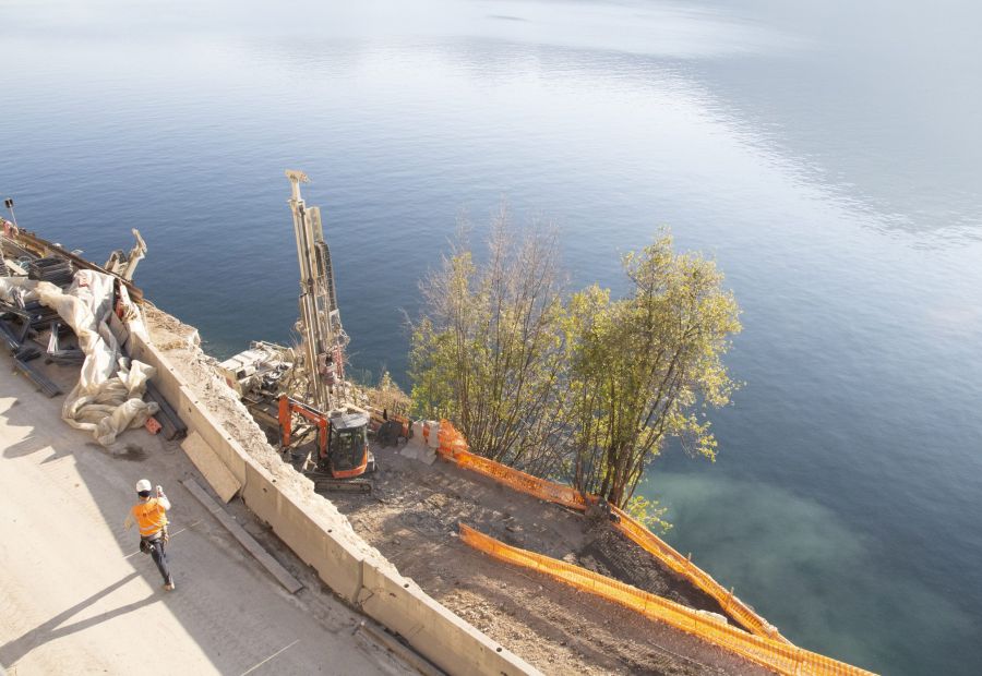 cantiere strada regina tremezzina co