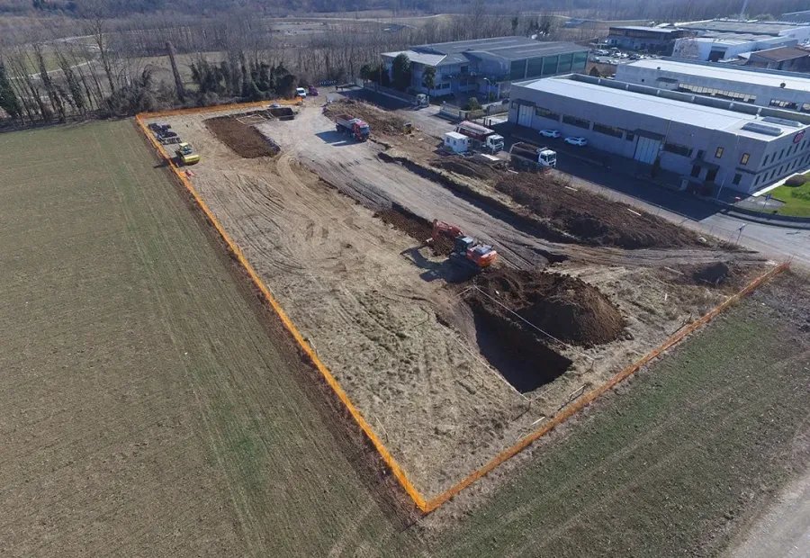 cantiere croce rossa italiana sede di Lomazzo